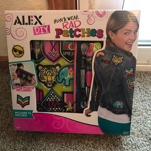 Alex iron and wear DIY patch set